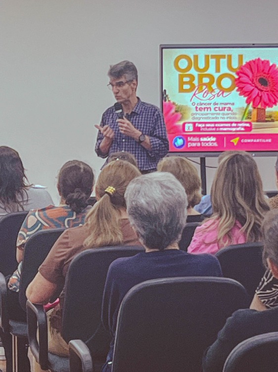 Palestra aborda desgaste emocional e resgate da autoestima em Ibiaçá