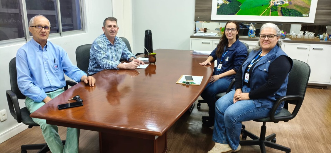 EMATER/RS-ASCAR ENTREGA RELATÓRIO DE ATIVIDADES DE 2026 E PLANEJAMENTO PARA 2027 EM IBIAÇÁ