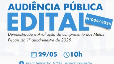 PARTICIPE DA AUDINCIA PBLICA