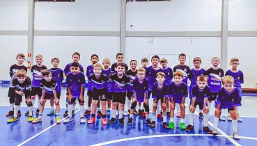 AMISTOSO ENTRE ESCOLINHAS DE FUTSAL PROMOVE INTEGRAO E DESENVOLVIMENTO ENTRE JOVENS ATLETAS